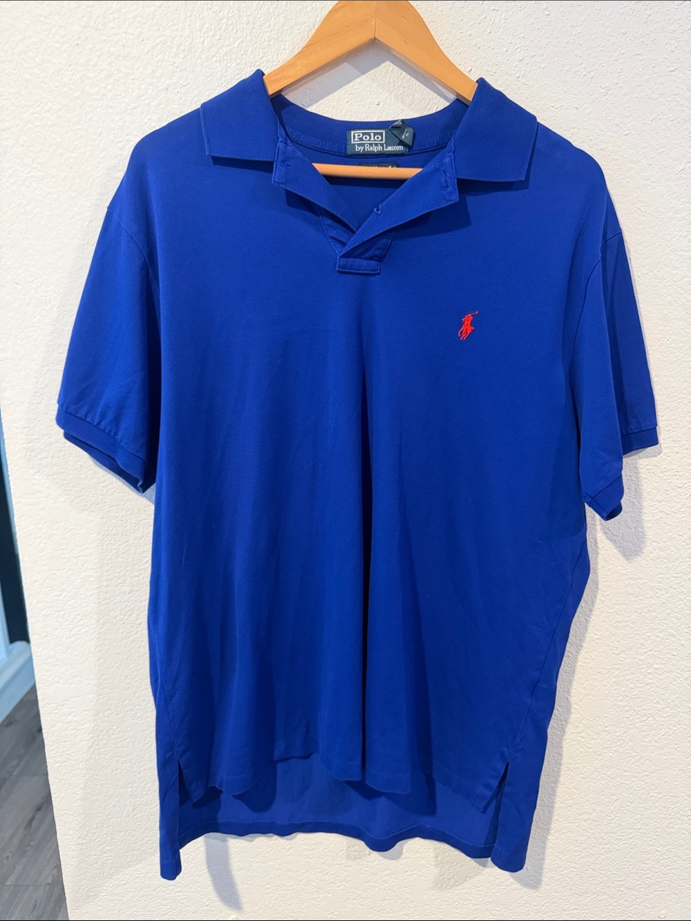 Polo by Ralph Lauren Royal Blue Polo with Red Pony Logo